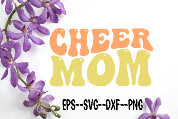 Cheer Mom Football Retro Wavy SVG: A Visual Designer’s Review for Content Publishers