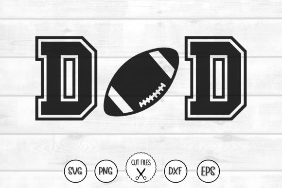 Football Dad SVG Graphics for Crafts & Branding
