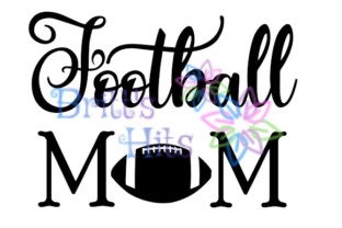 Football Mom Graphics for Crafts & Creative Design Projects