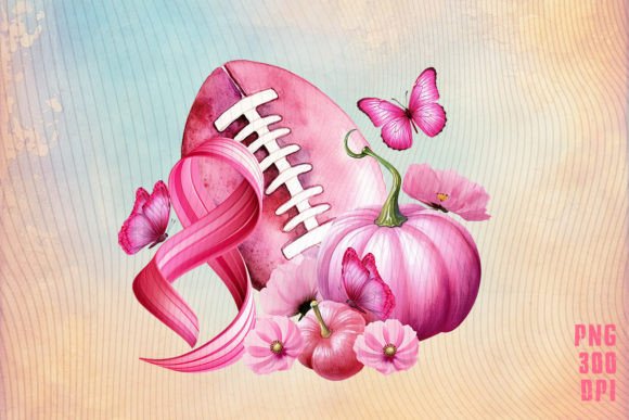 h1Tackle Breast Cancer American Football Ball for Crafts & Graphics Marketing/h1
