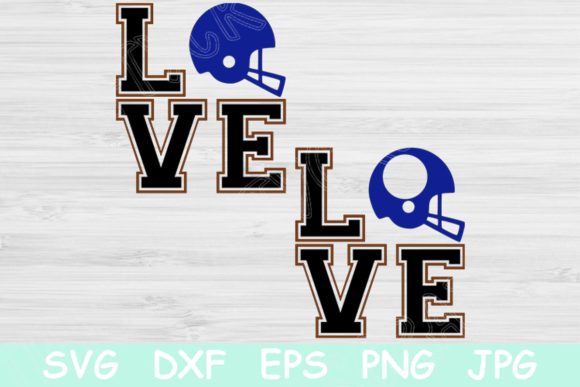 Love Football SVG: A Crafty Graphic for Sports-Themed Design Projects
