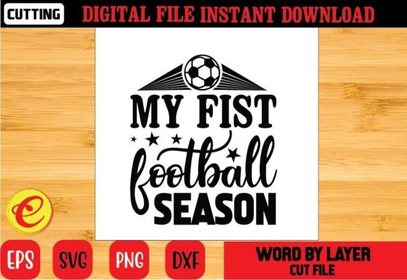 MY Fist Football Season SVG: An Embroidery Review